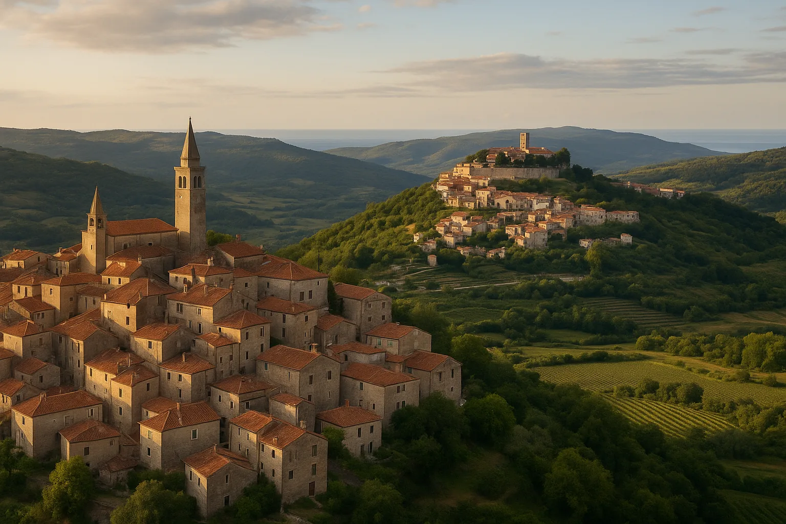 Sentinelle di pietra: i borghi fortificati dell'Istria tra vino, tartufo e storia veneziana