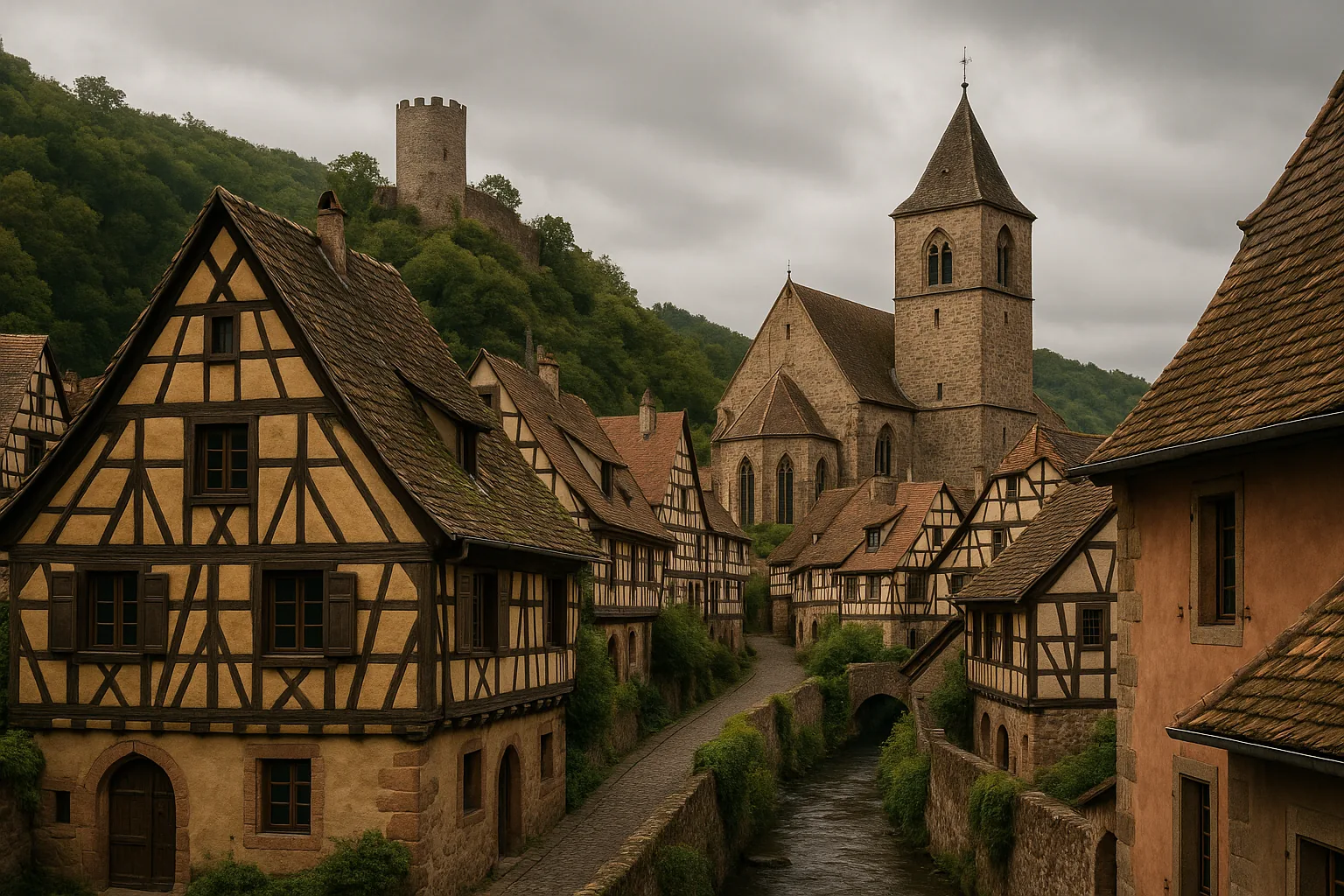 Borghi fiabeschi dell'Europa settentrionale: Kaysersberg, Český Krumlov e i labirinti medievali (2)