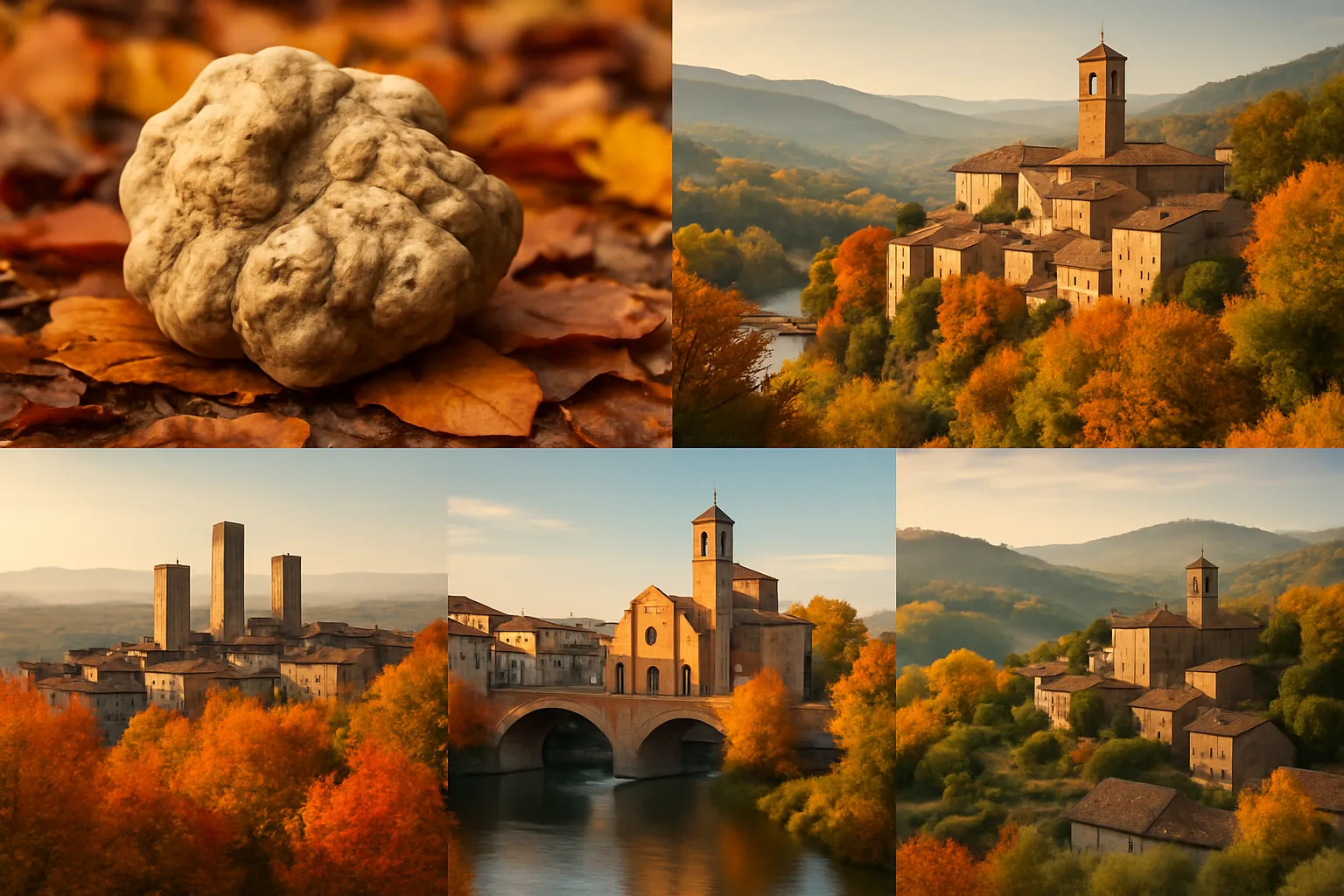Tartufo bianco e foliage autunnale: cinque mete italiane per vivere l'autunno tra sapori e paesaggi
