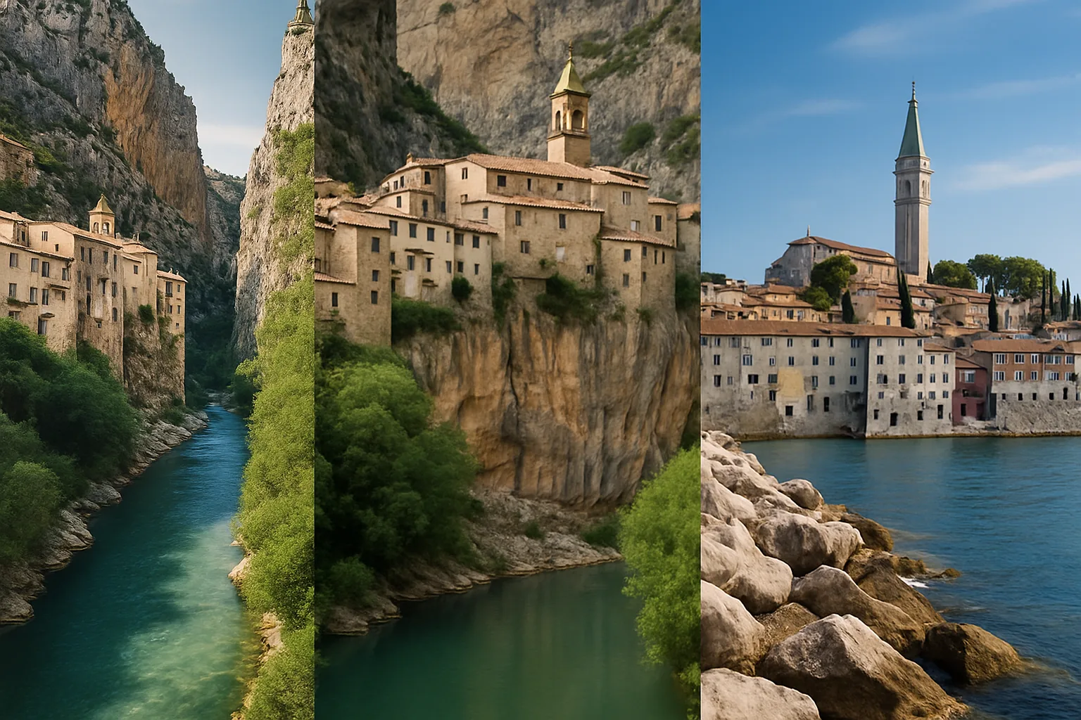 Borghi tra fiume e roccia: Chulilla, Buje e i paesaggi scolpiti dall'acqua