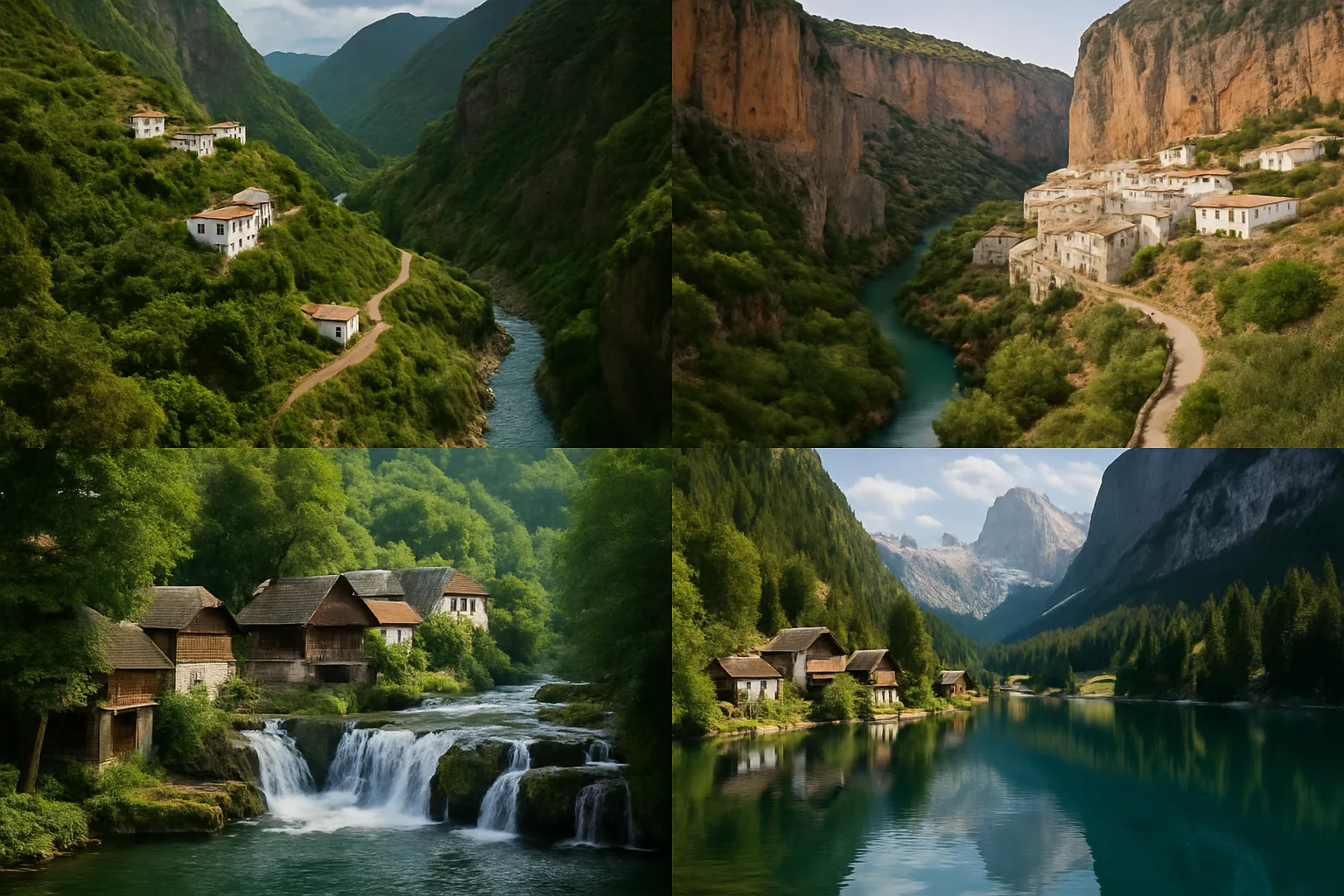Gole, fiumi e canyon: quattro borghi europei plasmati dall'acqua e dalla roccia