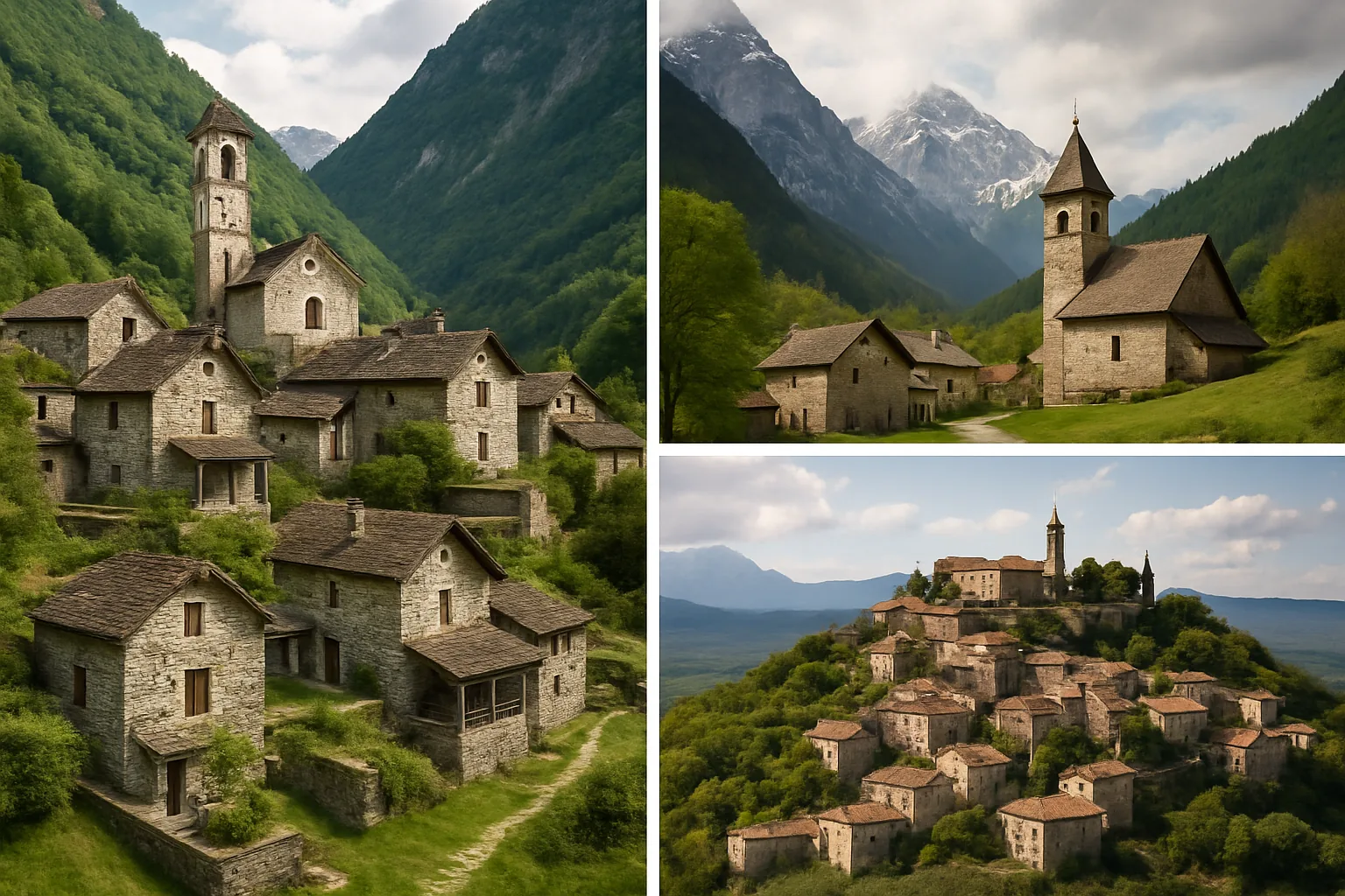 Borghi ticini e istrani dove l'acqua e la pietra narrano storie di isolamento: Sonogno, Lavertezzo e Buje