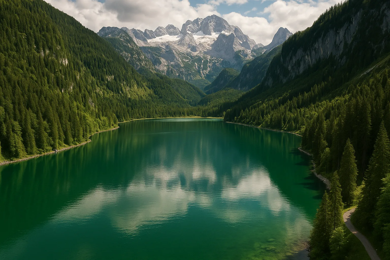 Lago Gosau, lo 'Occhio di Dio' del Salzkammergut: tra acque smeraldine e i riflessi del Dachstein