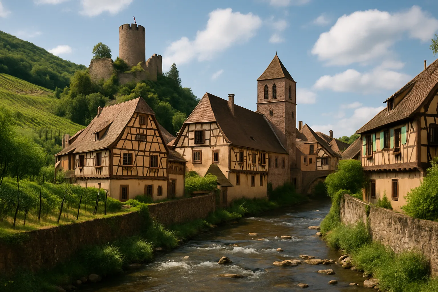 Kaysersberg e i borghi alsaziani: fiabe e fortezze tra vini e storia