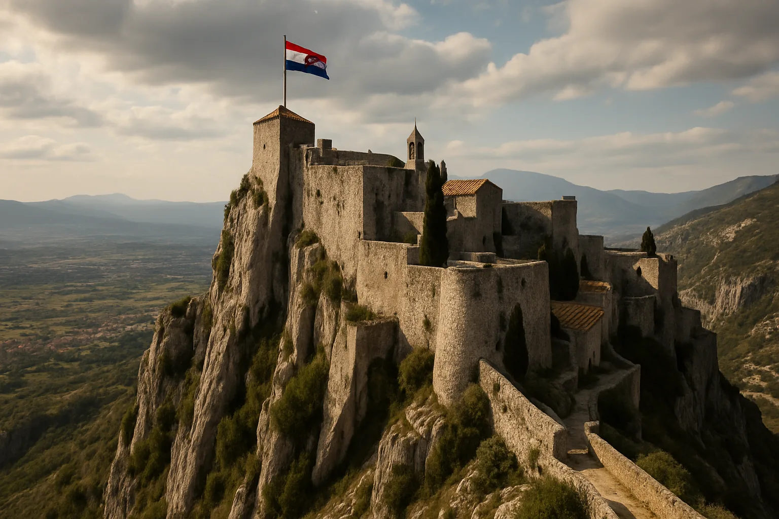 Fortezze di pietra e panorami strategici: Klis e le difese croate tra storia e leggenda