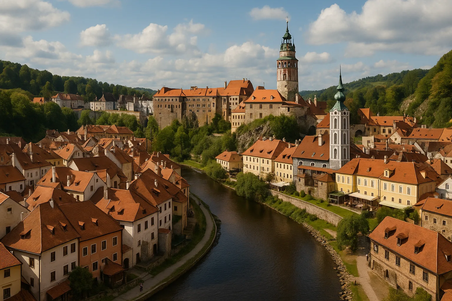Fiabe di pietra: Český Krumlov, il borgo medievale della Boemia patrimonio UNESCO