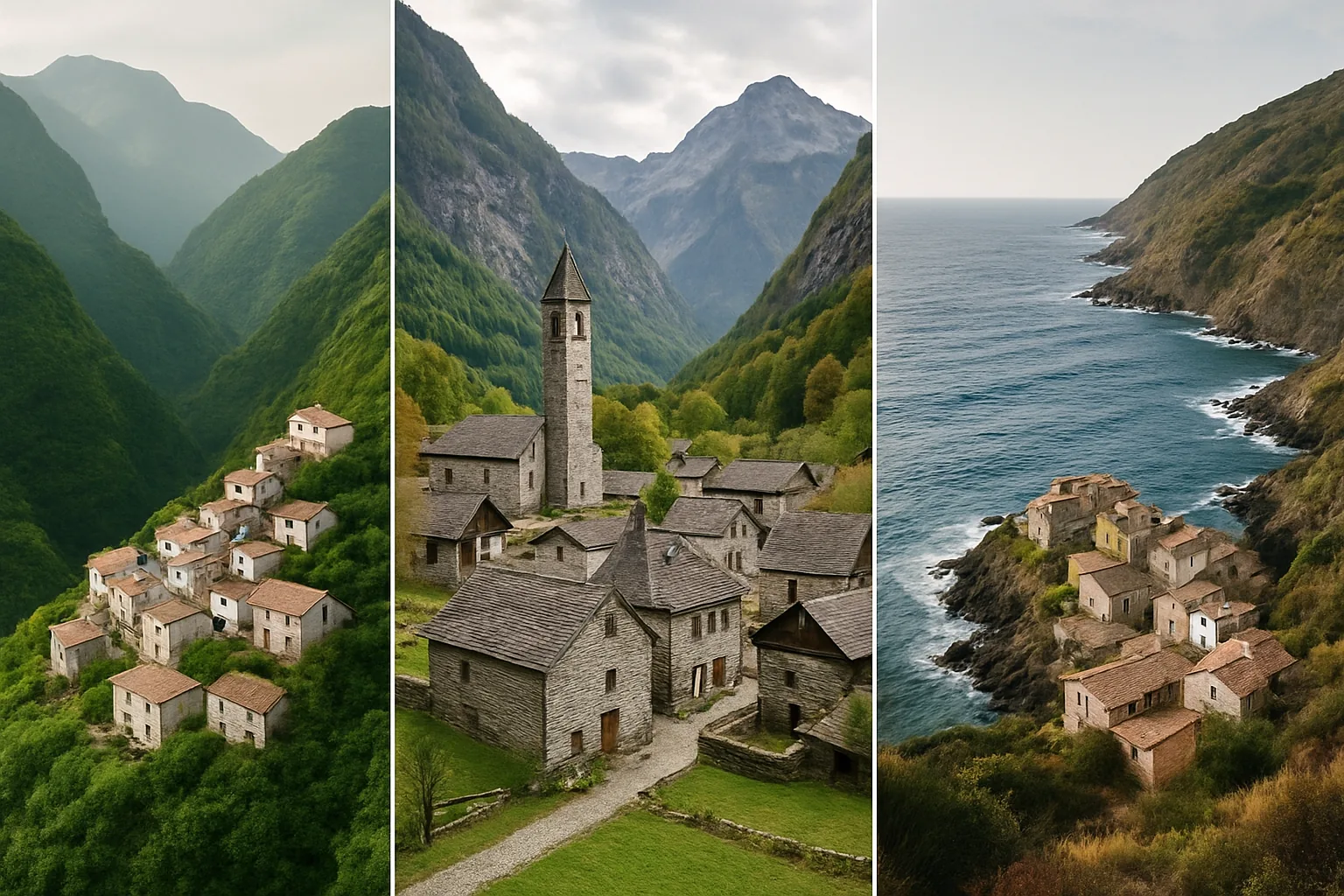 Ai confini del tempo: tre borghi dove l'isolamento geografico ha preservato la lentezza