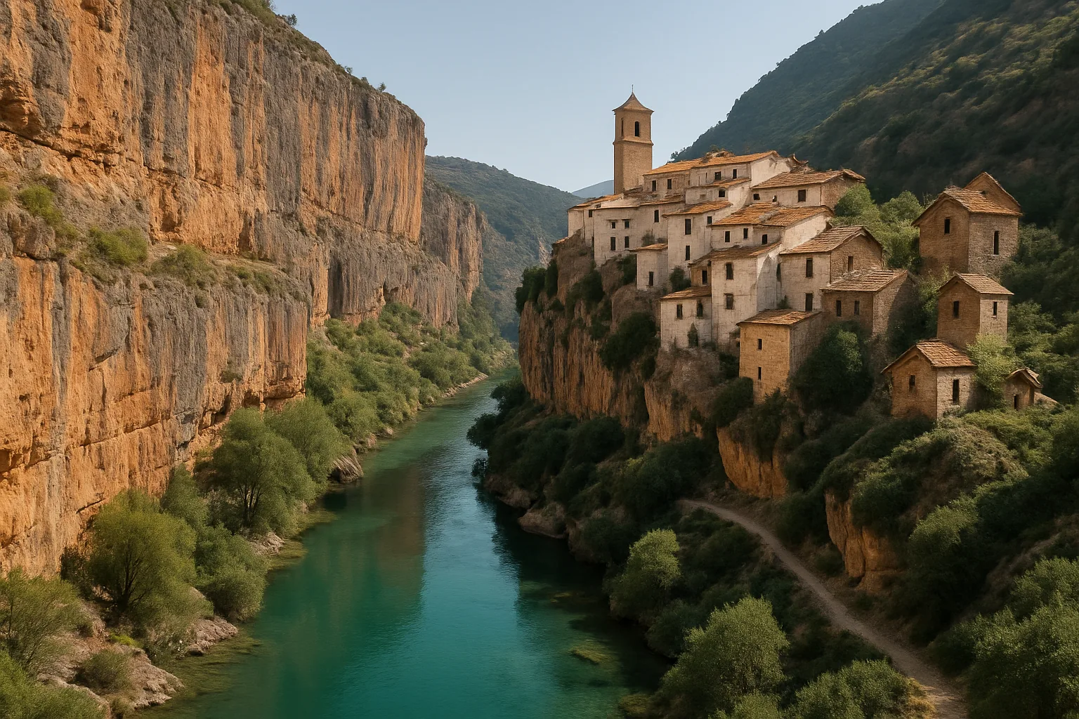 Gole e canyon europei: dove l'acqua ha scolpito paesaggi selvaggi e borghi bianchi