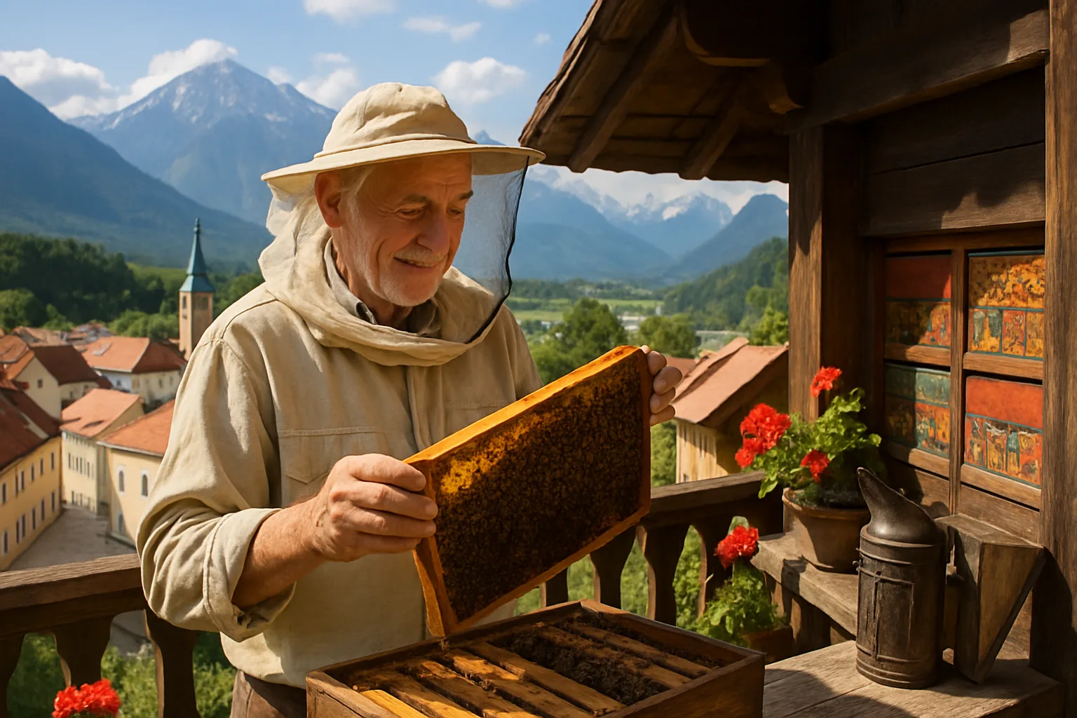 Radovljica e i borghi medievali della Slovenia dove l'artigianato e l'apicoltura preservano il tempo