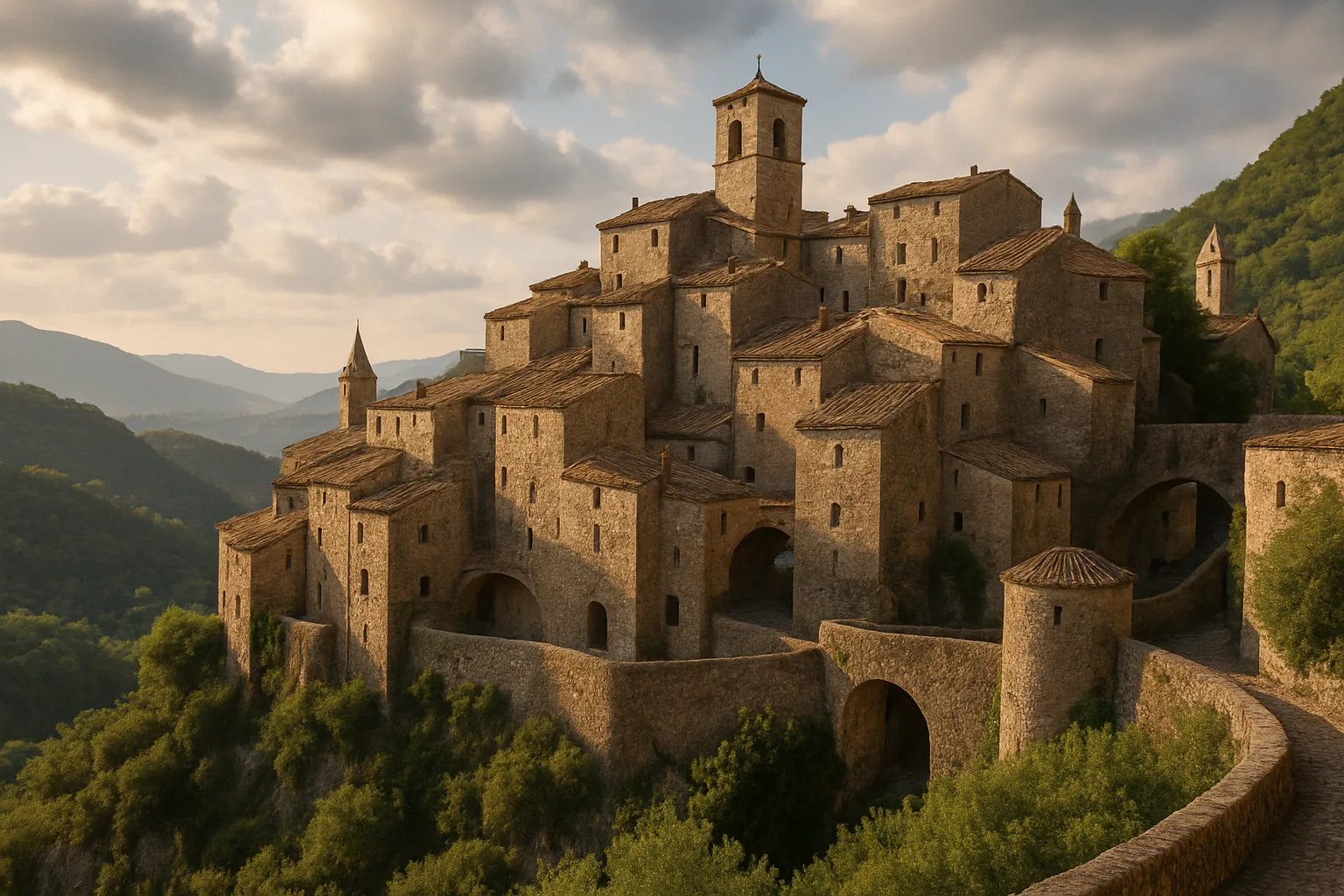Pietre sospese tra cielo e storia: cinque borghi medievali arroccati che sfidano il tempo