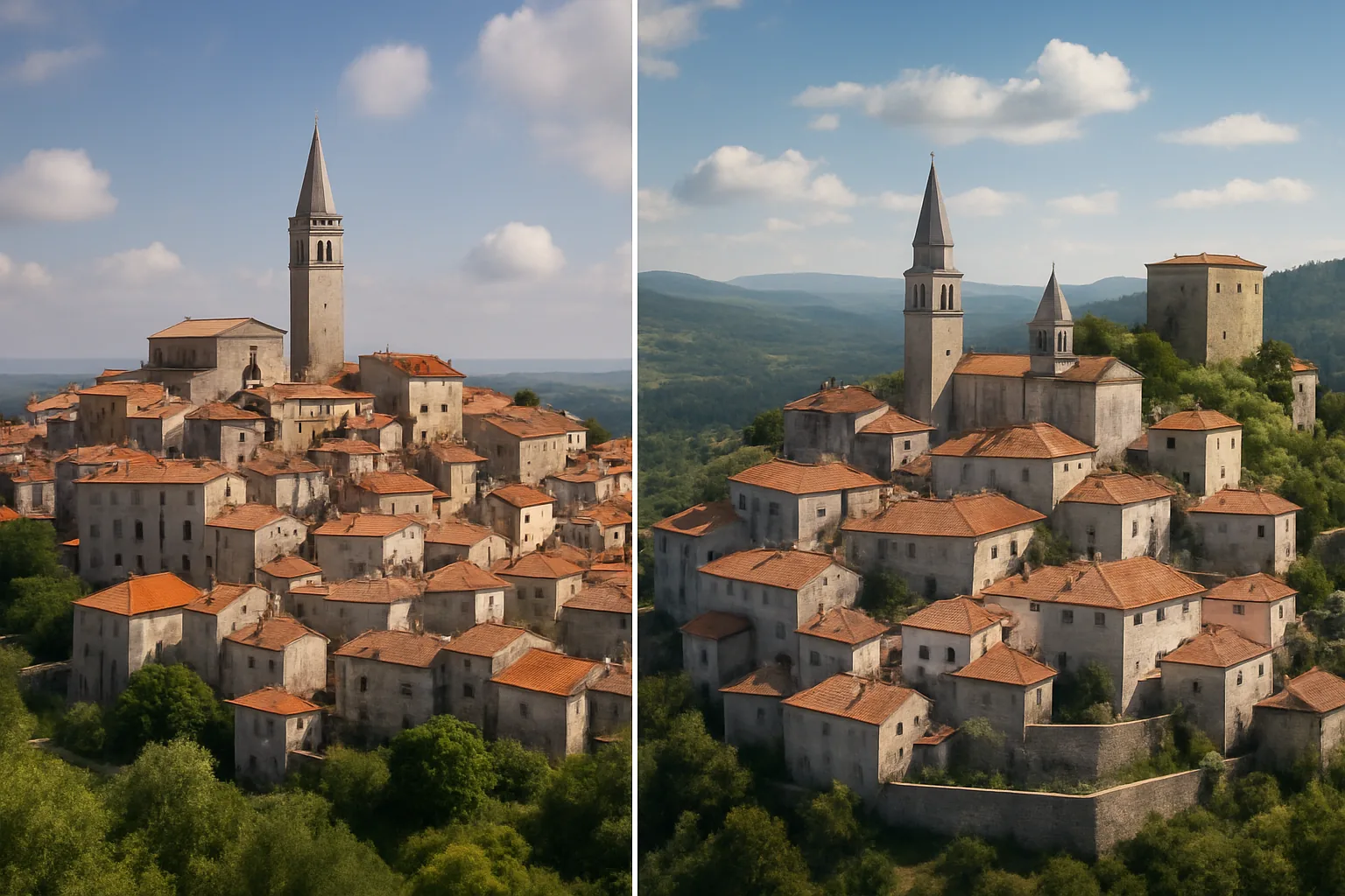 Borghi dell'Istria e del Carso: sentinelle di pietra tra mare e altopiano