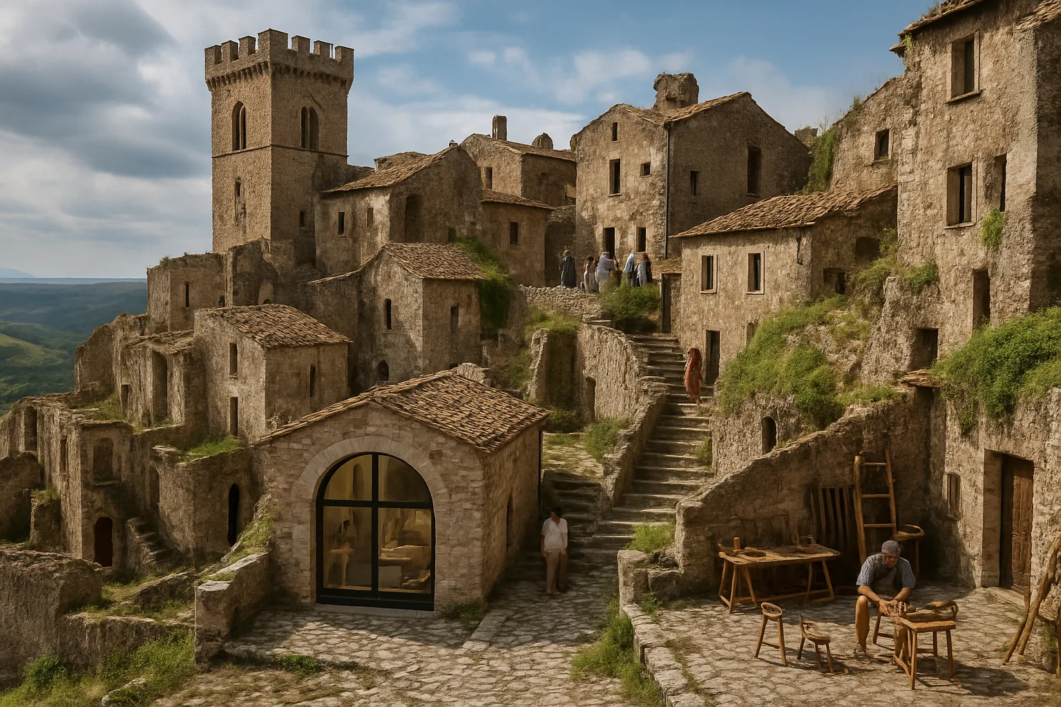 Borghi della rinascita: come la cultura e l'artigianato riportano in vita i paesi abbandonati